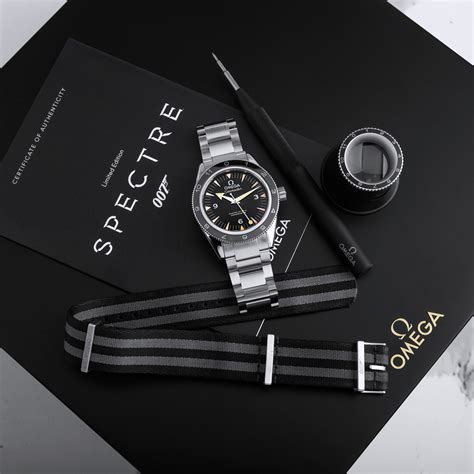 omega watch 007 spectre|omega 007 nato strap.